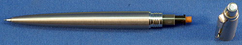 ITEM #4294: PARKER FLIGHTER CLICKER TOP PENCIL, NEW OLD STOCK. Made in USA.This could also be a ballpoint if you replace the pencil filler cartrdige with a ballpoint filler